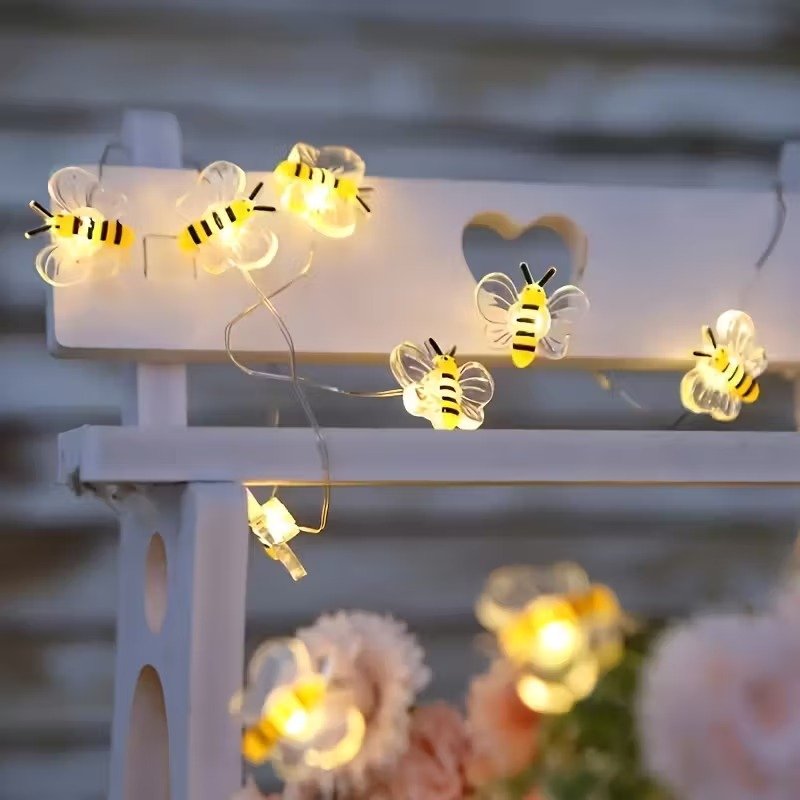 Luces Hada Diseño de Abejitas