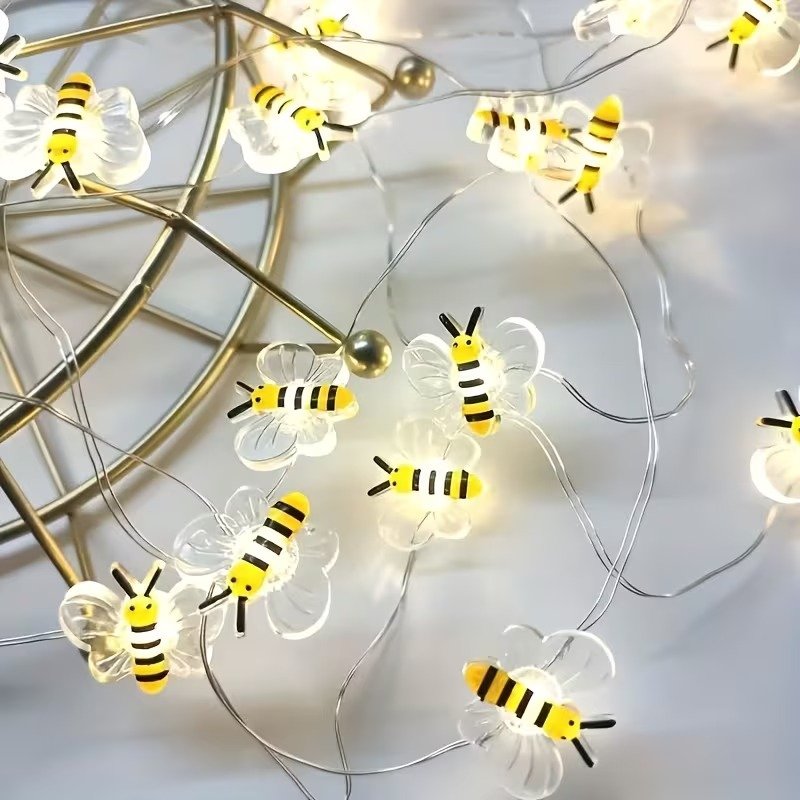 Luces Hada Diseño de Abejitas