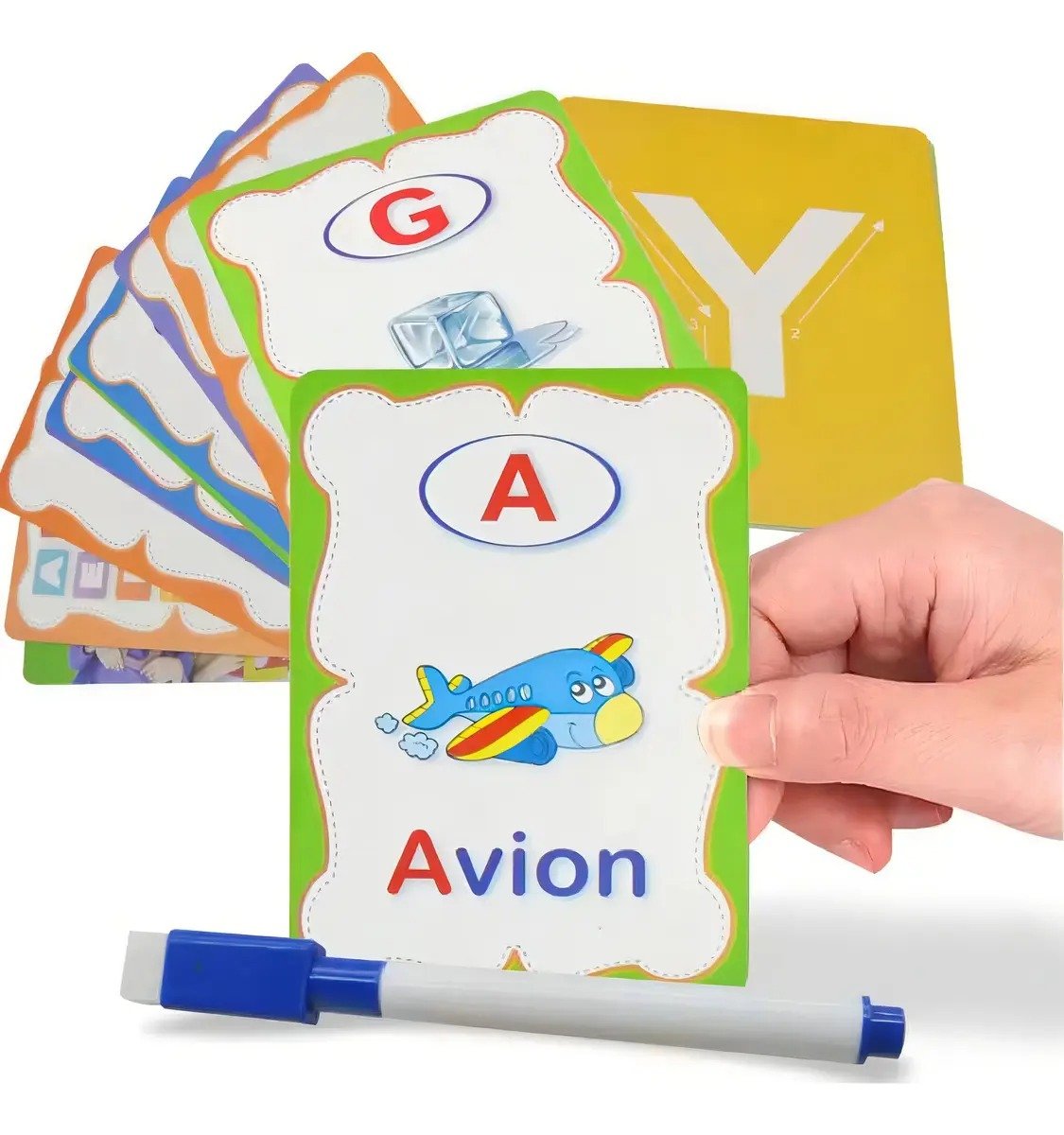 Tarjetas Interactivas del Alfabeto en Español