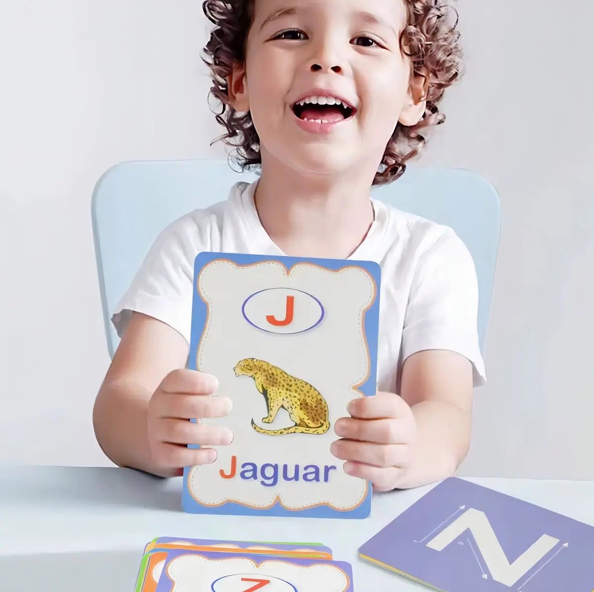 Tarjetas Interactivas del Alfabeto en Español